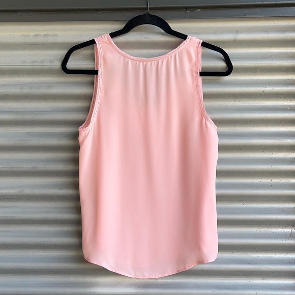 NWT Banana Republic Peach Sleeveless Blouse XS - Picture 2 of 5